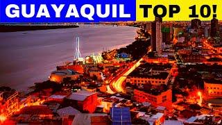 Guayaquil 𝟏𝟎 𝐩𝐥𝐚𝐜𝐞𝐬 𝐲𝐨𝐮 𝐒𝐇𝐎𝐔𝐋𝐃 𝐯𝐢𝐬𝐢𝐭! |Things TO DO in Guayaquil Ecuador | What to do in Guayaquil?