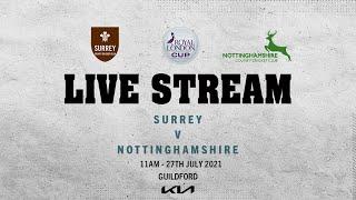 Royal London Cup: Surrey v Nottinghamshire