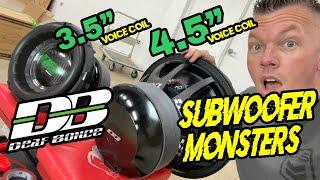 1st look at Deaf Bonce's 3512 3515, 4515 4518 Subwoofer Monstrosities