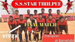 S.s.Star TirilpeeBablu Fc Final Match at Mamehdiri 2023||#naurusirka