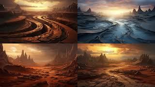 20 prompts: Fantasy landscapes Midjourney, Sci-fi landscapes Mid journey, Science fiction Midjourney