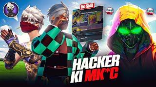 No Character Skills Challenge With Zerox ff  Vs Awm Hacker  TGR GTK BEING TOXIC? Garena Free Fire