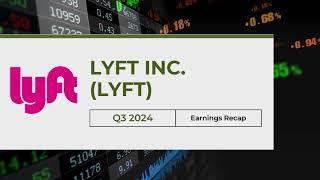 Lyft (LYFT) Q3 2024 Earnings: Record Revenue, Strong Growth in Riders & Key Partnerships