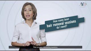 How many laser hair removal sessions do I need? | Angeline Yong Dermatology