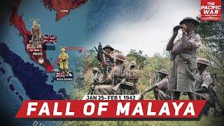 Fall of Malaya - Pacific War #10 Animated DOCUMENTARY