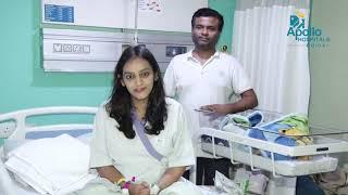 Tanvi Pradhan chose Apollo Hospitals Noida for the birth of her second child as well