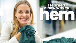 The BEST WAY To Hem A Bridesmaid Dress | Narrow-Rolled Hem (Ep. 42)