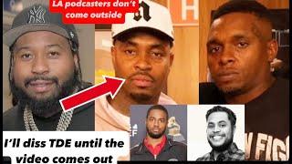 DJ Akademiks CRASHES OUT On Trell, Smacc & LA PODCASTERS Over Claims Kendrick’s Manager PRESSED HIM