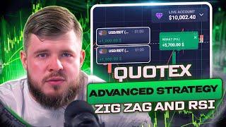  ACCURATE QUOTEX STRATEGY FOR MAXIMUM PROFIT: ZIG ZAG AND RSI | Quotex Advanced Strategy | Quotex