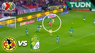 ¡GRAN ACHIQUE! Cota salva el empate | América 0-1 León | CL2023 Liga Mx - J13 | TUDN