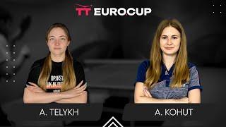 18:50 Anastasiia Telykh - Alina Kohut 26.08.2024 TT Euro.Cup Women Ukraine Star. TABLE 4