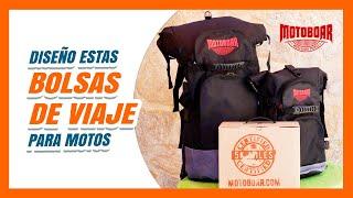  DISEÑO estas BOLSAS DE VIAJE para VIAJAR con tu MOTO MOTOBOAR