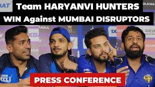 Elvish Yadav, Rajat Dalal & Munawar Faruqui at ECL 2 Press Conference after playing match