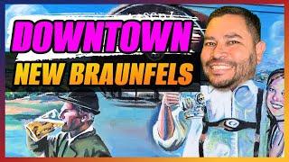 Walking Tour of DOWNTOWN NEW BRAUNFELS, TX