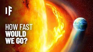 What If Earth Orbited the Sun at the Speed of Light?