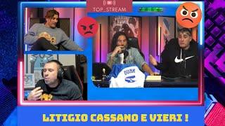 LITIGIO CASSANO  VS  VIERI |BOBO TV  (SE NE DICONO DI SANTA RAGIONE) ASCOLTATE