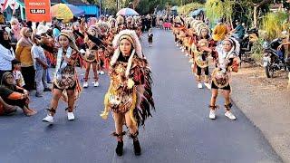 Joget Karnaval Tari Wonderland Nusantara oleh Pemudi Dusun Krajan RT 04 dan 05 Desa Umbulrejo 2024