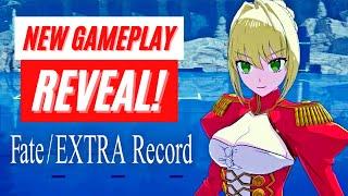 Fate/EXTRA Record New Combat Gameplay Trailer Reveal News Wadarco Exhibition