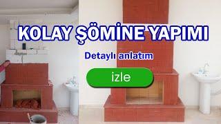 Basit Şömine Yapılışı - Ustasından Detaylı Anlatım