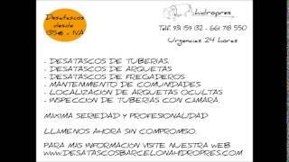 Desatascos Badalona 135€ - Telf. 931159132