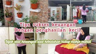 CARA ATUR UANG SAAT KEBUTUHAN HIDUP MAKIN MAHAL ‼️| TIPS SUKSES KEUANGAN DARI PENGHASILAN KECIL