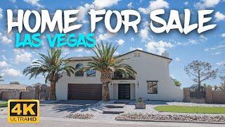 Las Vegas Home for Sale | NO HOA | RV Parking 22Ksqft Lot | 3 Bedroom 3 Bathroom 1932sqft | Remodel