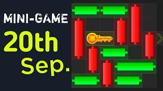 20 September Mini Game Key 100% Solved | Hamster Kombat Puzzle For Today September 20