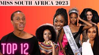 Miss South Africa 2023 1st Leaderboard top 12 #misssouthafrica #pageants #roadtomissuniverse2023