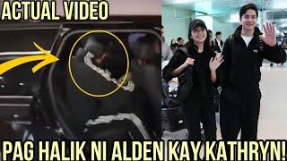 ACTUAL VIDEO ng PAG HALIK ni ALDEN Kay KATHRYN sa SASAKYAN! • kathden update today!