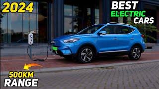 Best Electric CARS To Buy 2024  - EV Cars Under 10 Lakhs | 500KM Range Ev Cars - Electric SUVS