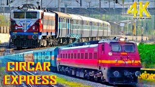 WAG 5, WAP 4, WAP 7 !! HAPPY BIRTHDAY "CIRCAR EXPRESS" | KAKINADA PORT - CHENNAI - CHENGALPATTU