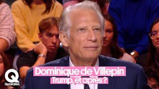 Dominique de Villepin décrypte l’impact du retour de Donald