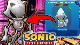 Unlocking ARMORED METAL SONIC in Sonic Speed Simulator! (New Update)