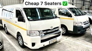 The Most Affordable 7 Seaters at Webuycars !!