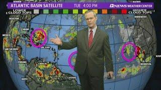 SE Texas Tuesday Evening Tropics Update