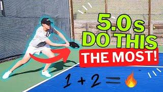 2 Pickleball Shots 5.0s Use The Most! (& How You Can Too)