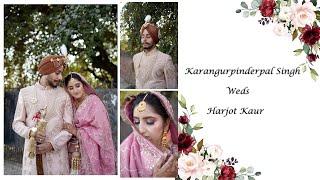 Sikh-Wedding Highlight 2025 || Karangurpinderpal Singh & Harjot Kaur || Clicker Art's Photography ||