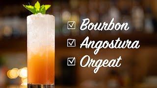 A Bourbon and Orgeat cocktail for summer!