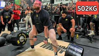 22 Year Old Man Tries 502KG (Without a Suit)