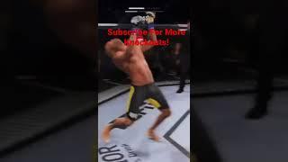 He Broke His Back  #ufc4 #ufc #knockout #funny #gaming #shorts #subscribe