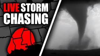 LIVE STORM CHASING! Significant Tornado Threat in Louisiana and Mississippi