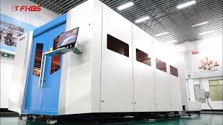 Baisheng Laser - Efficient Pallet Changer & Protective Full Cover Laser Cutting Machine for MetalFab