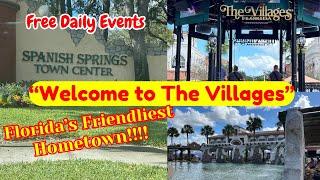 WELCOME TO THE VILLAGES FL/Spanish Springs Town Center/Daily Events, Live Entertainment/Nov 2024