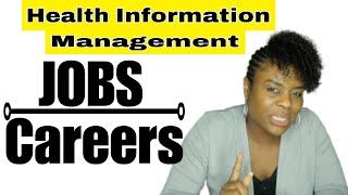 Health Information Management Degree Jobs & Careers  | Watch This Video