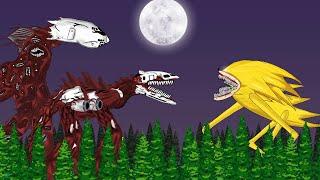 Shin Sonic Tapes vs Infected Sky. PART 3. Animation Drawing Cartoon 2