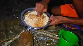 Cooking noodles in jungle | Shehan TAF