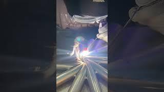 welding is an art - tig welding  #shorts #subscribe