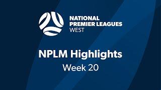 2024 NPLWA - Men's Round 20