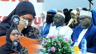 Madam Salha Mkurugenzi Wa Ladies In Islam Ashindwa Kujizuia Aangua Kilio Mbele Ya Masheikh "