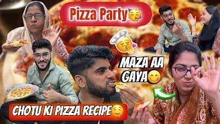 Chotu Ne Banaya Pizza Pizza Party @HudaDIYvlogs